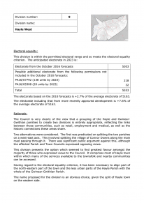 Hayle West Division number: 9